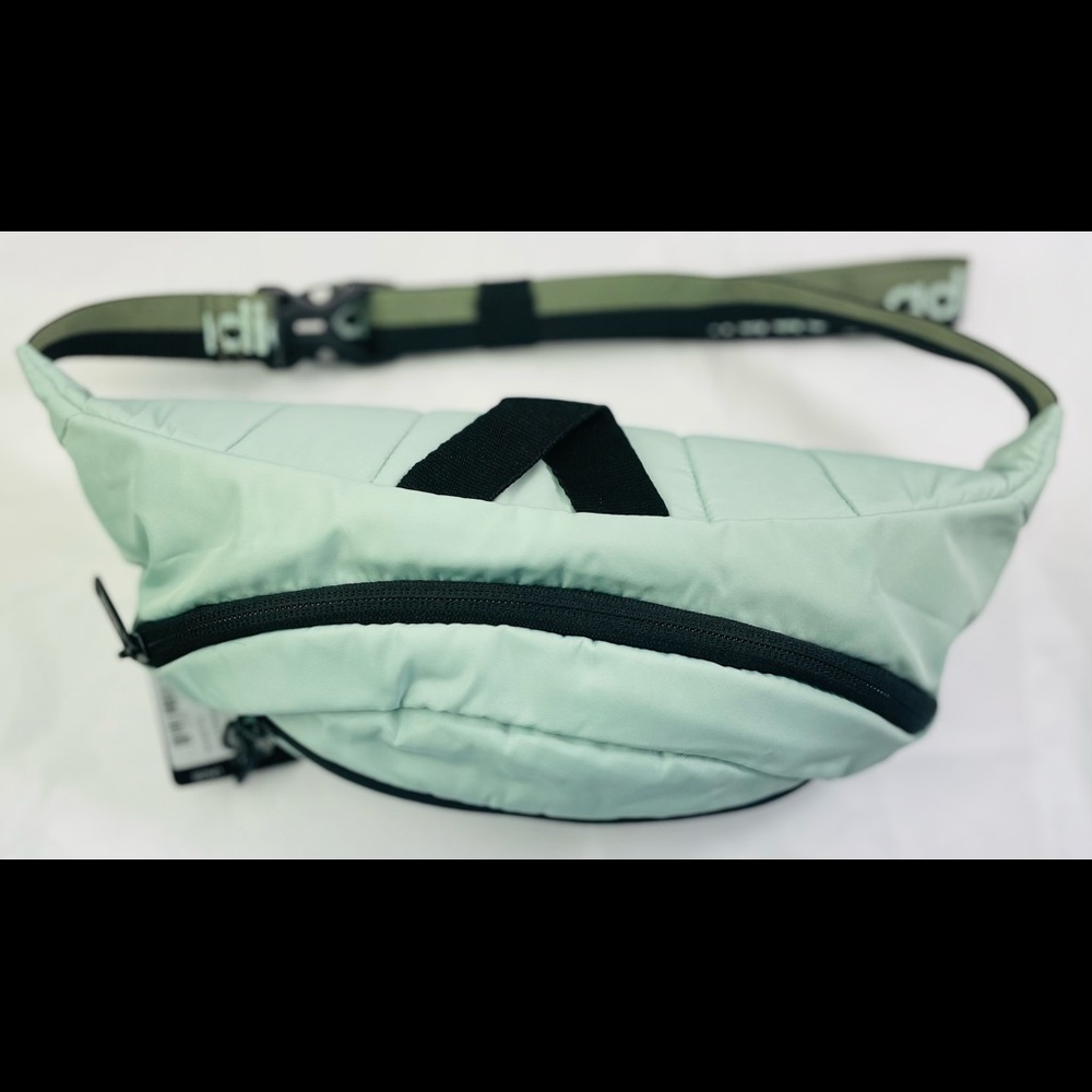 Adidas Core Waist Pack Sport Pouch bag Green/Black - Picture 8 of 10